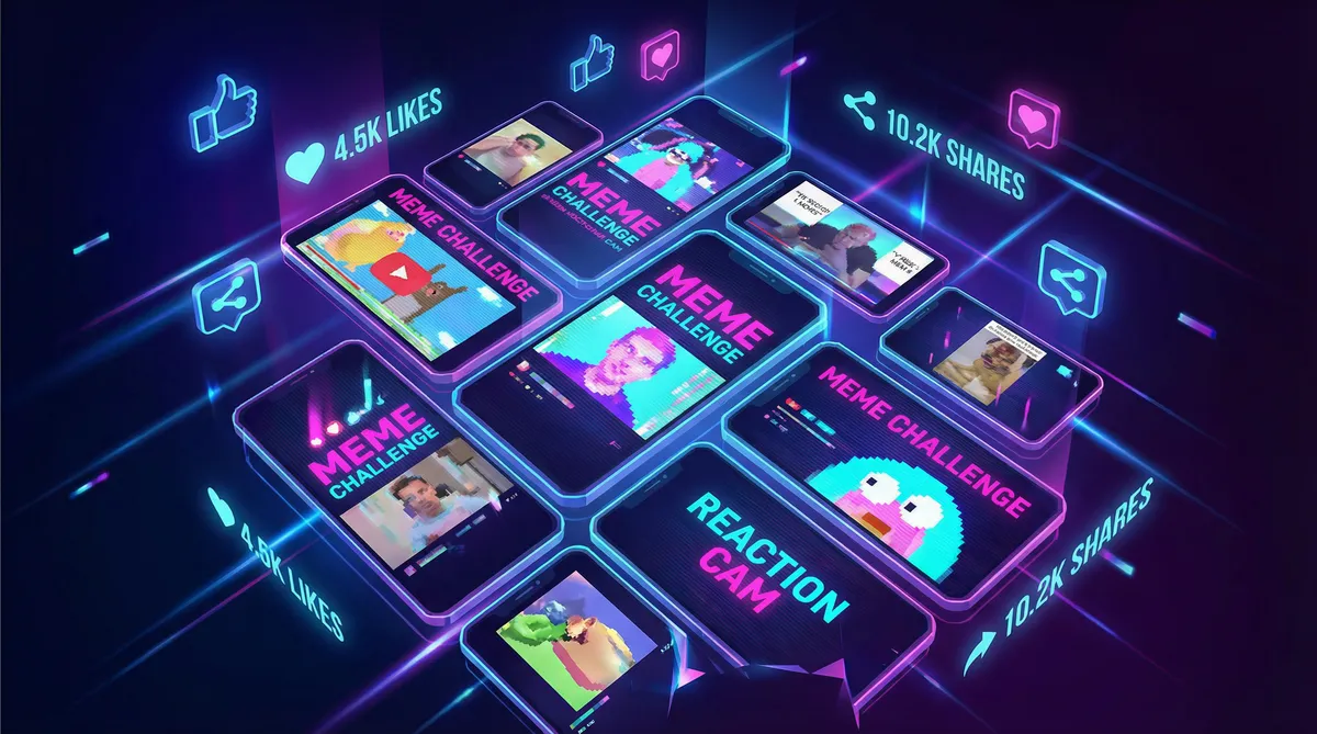 导航站点 秘密 入口 热梗挑战活动 - 用户二次创作展示